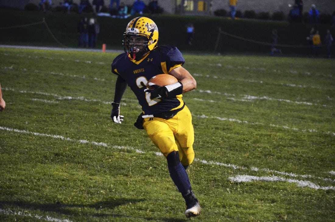 Despite great defensive effort, Knights fall to Cambridge Springs